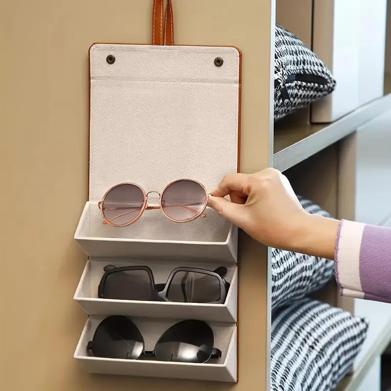 Foldable Sunglasses Organizer Case