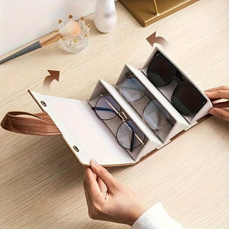 Foldable Sunglasses Organizer Case