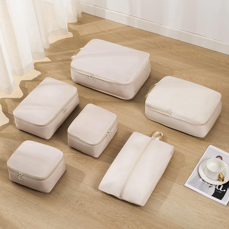 6-Piece Travel Packing Cubes