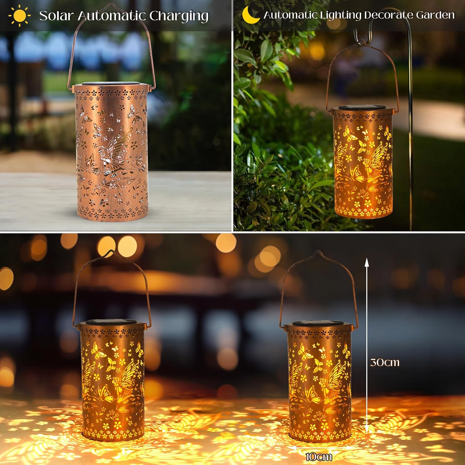 Fairy Solar Lanterns Outdoor Garden Lights
