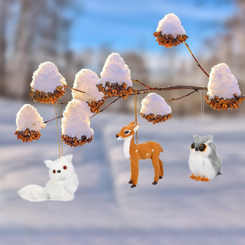 Forest Animal Plush Hanging Ornaments